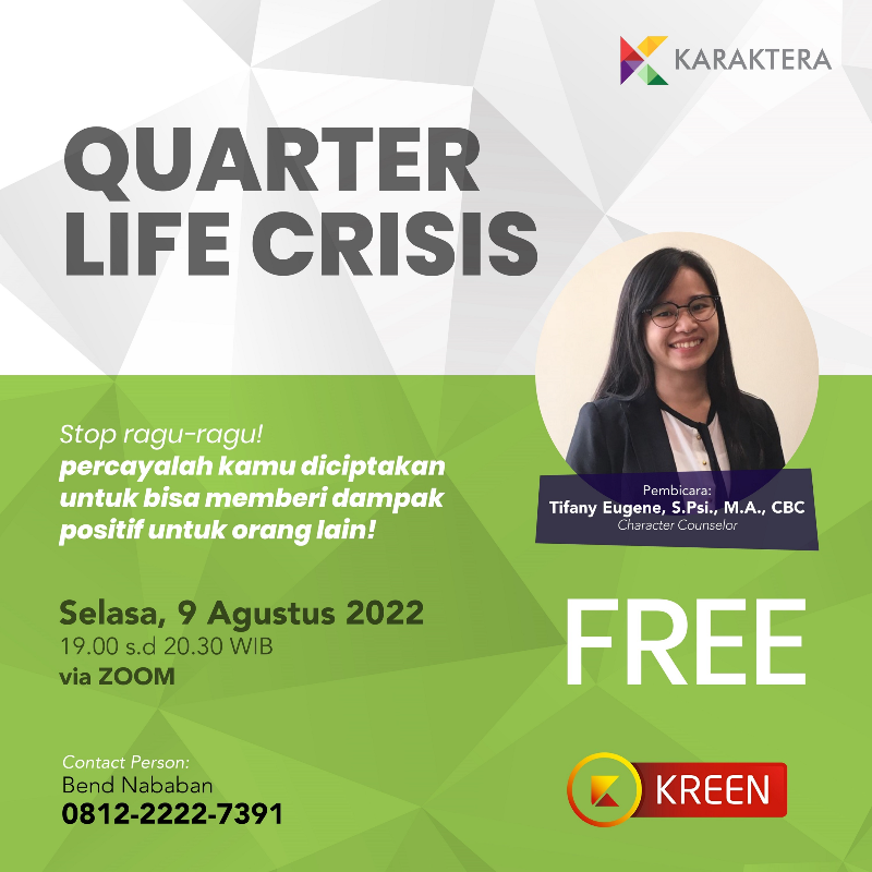 Quarter Life Crisis Qlc By Karaktera