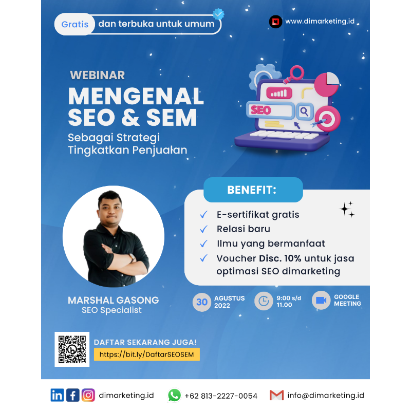 MENGENAL SEO & SEM SEBAGAI STRATEGI TINGKATKAN PENJUALAN