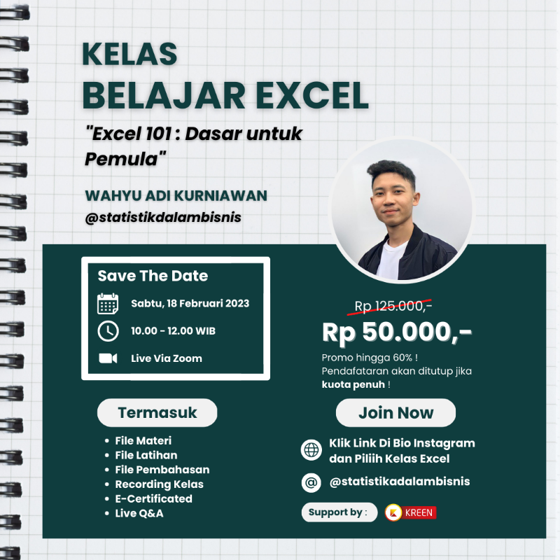 Belajar Excel Dari Nol : Dasar Untuk Pemula